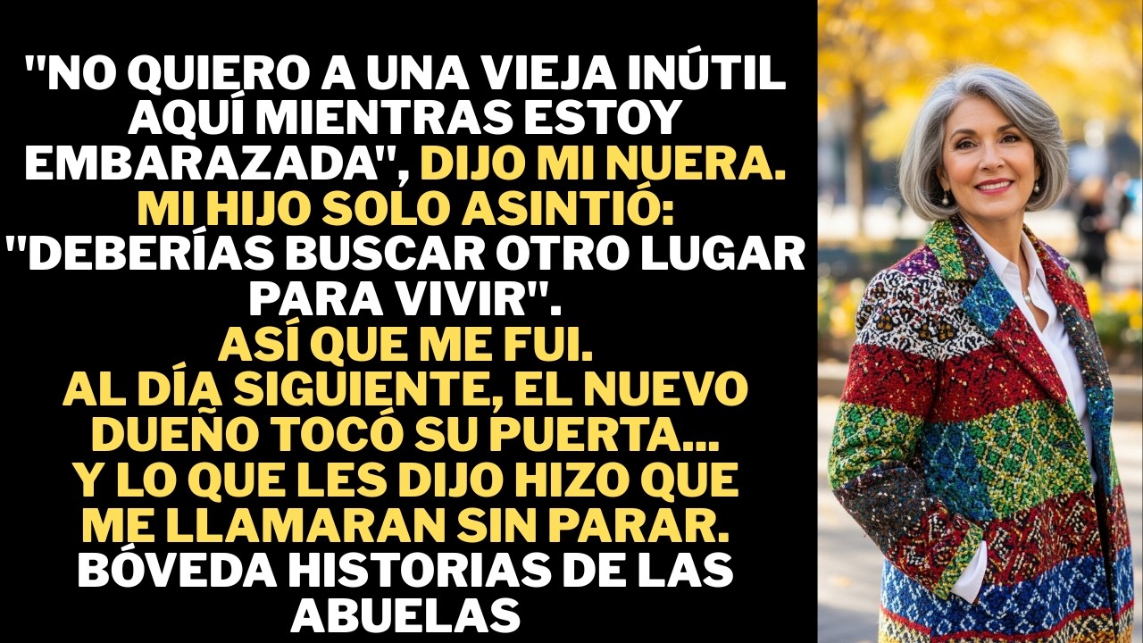 Me echó de la casa que ayudé a levantar con mis propias manos.Me fui en silencio, con el corazón