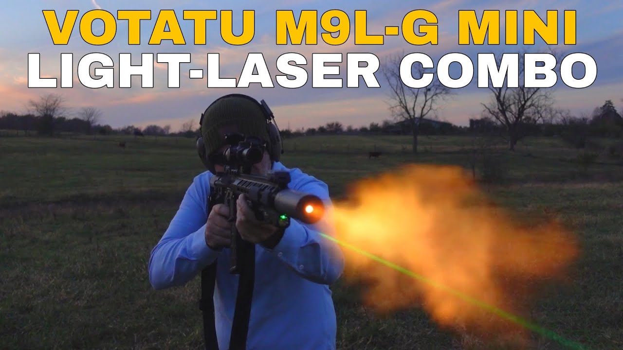 Votatu M9L-G Mini Laser Light Combo