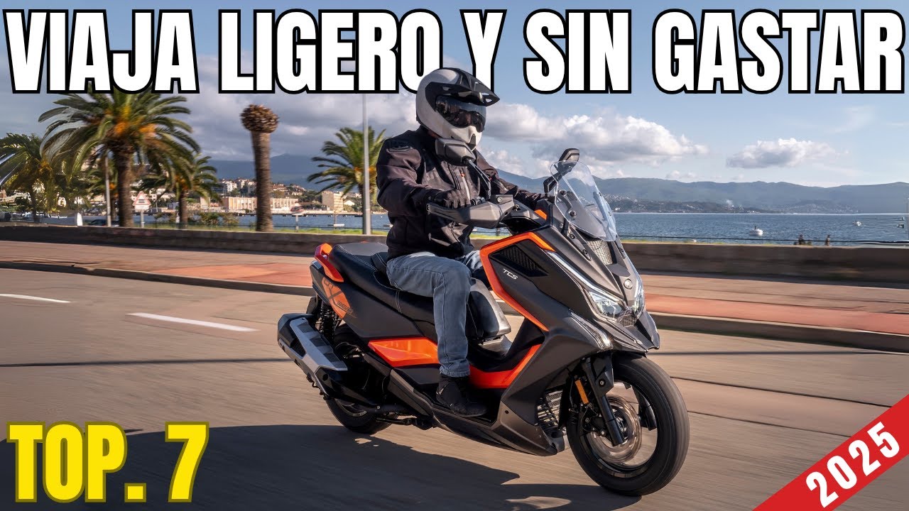 Top 7 Scooters Ligeras para Viajar Cómodo y Sin Gastar Mucho en 2025