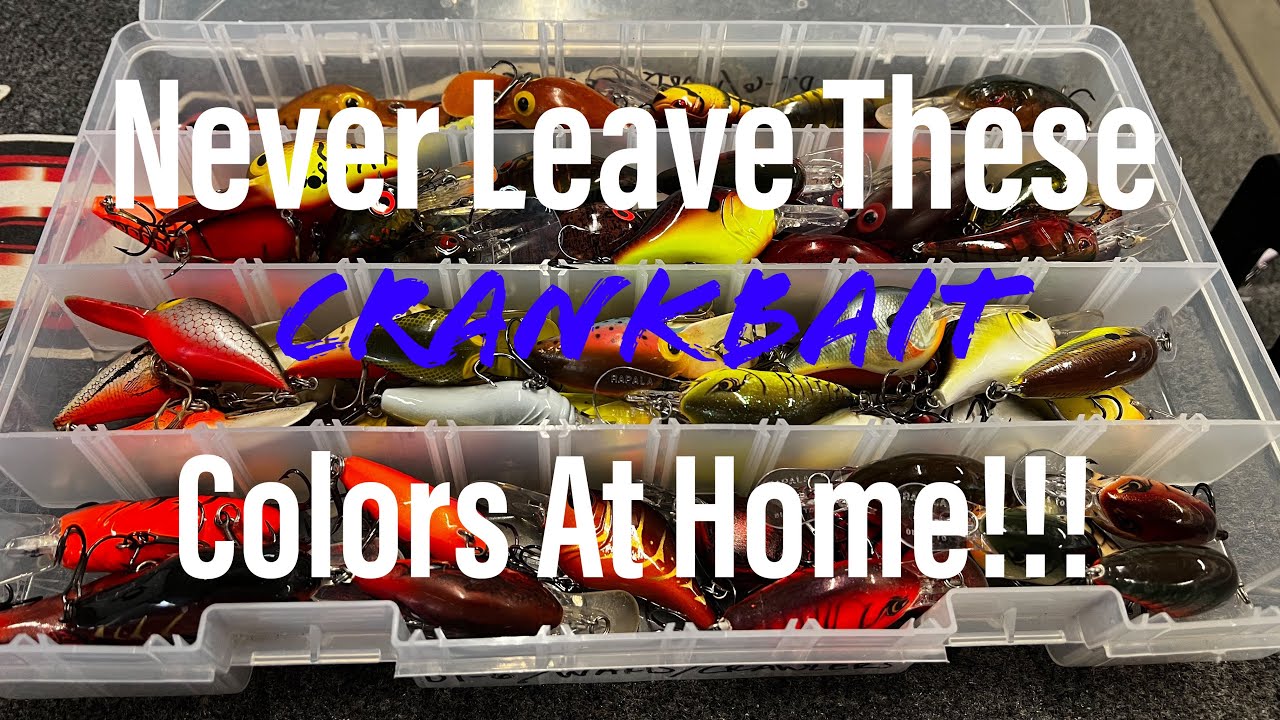 My Favorite Winter & Pre-Spawn Crankbait Colors!!