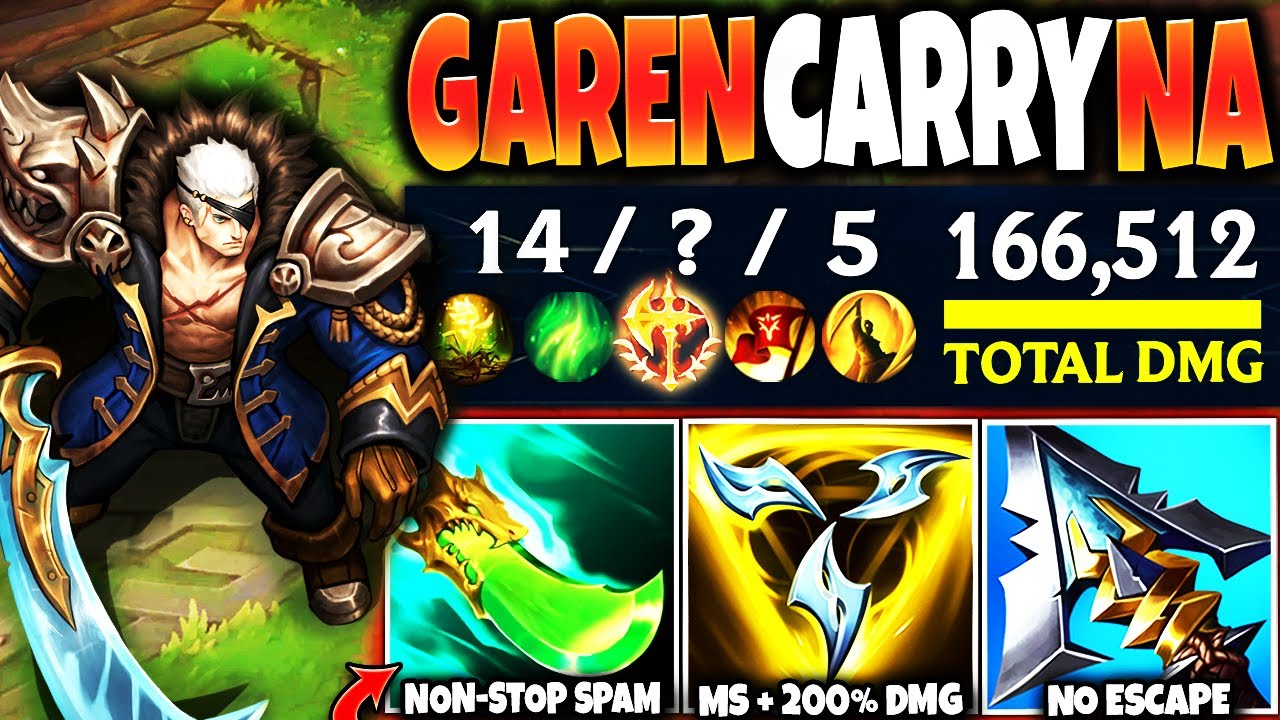 My Garen needed to go beyond LIMITS to CARRY this NA TEAM ~ NA Ranking Up #02 🔥 | League of Legends