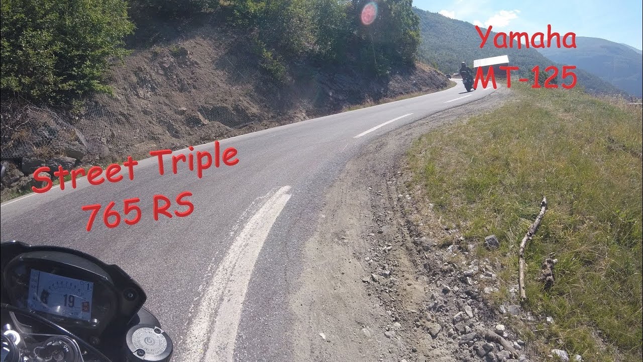 Yamaha MT-125 & Triumph Street Triple 765 RS Road Trip