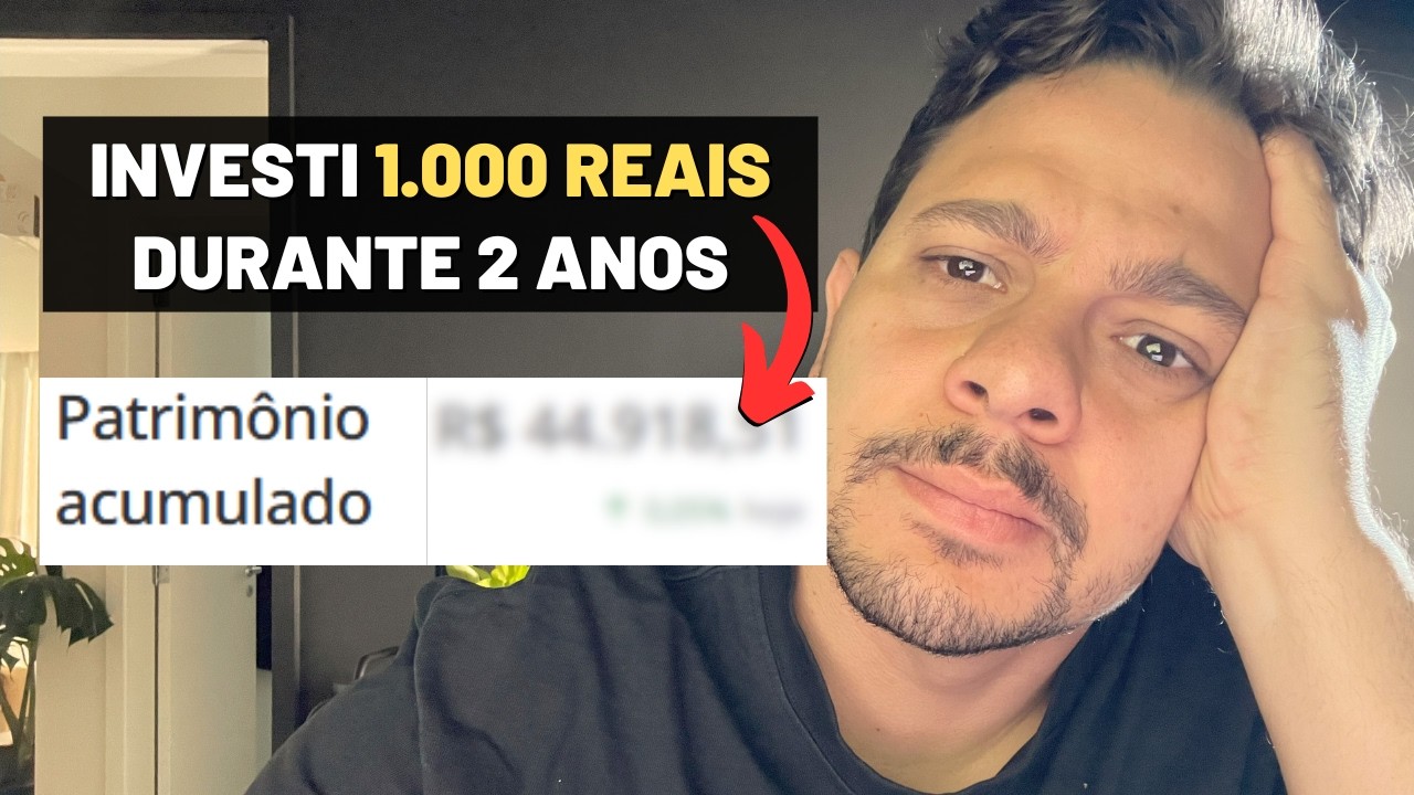 INVESTI 1.000 REAIS POR DOIS ANOS PARA TER RENDA PASSIVA TODO MÊS - CARTEIRA PINGA PINGA EP 40