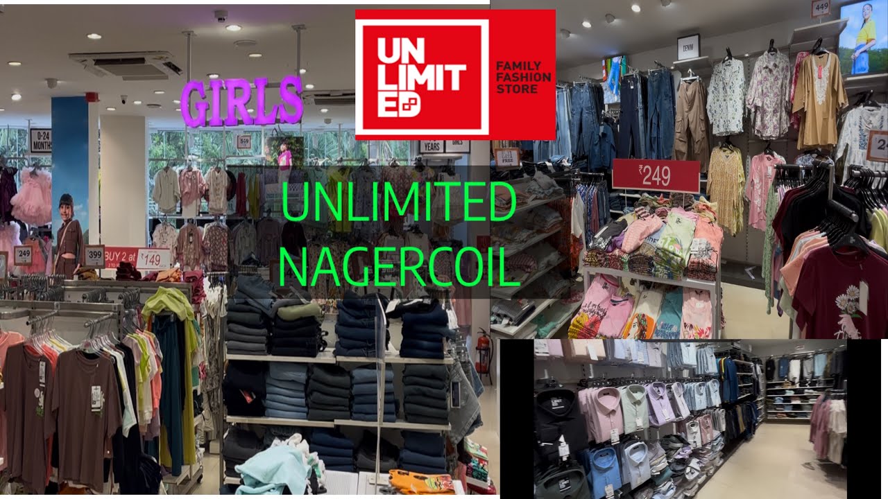 UNLIMITED FASHION STORE NAGERCOIL #unlimited #fashion #kanyakumari #nagercoil 