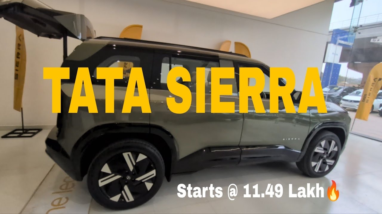 All New tata Sierra starts @ 11.49 Lakh🔥🔥 Munnar Mist Colour✅✅