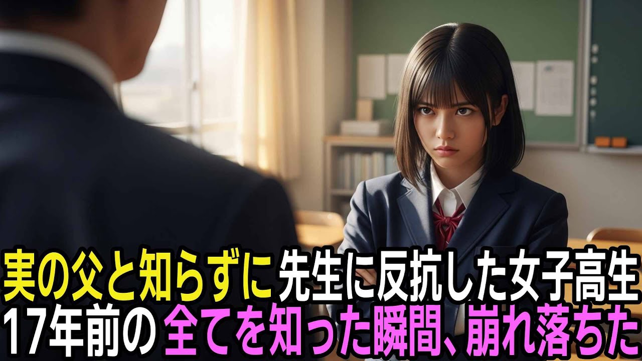 少女は知らなかった。反抗した先生が“本当の父親”だということを