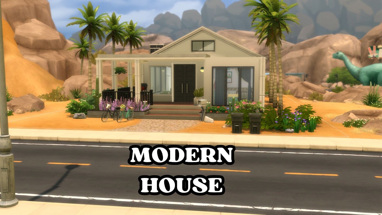 MODERN HOUSE / BASE GAME / THE SIMS 4 SPEEDBUILD
