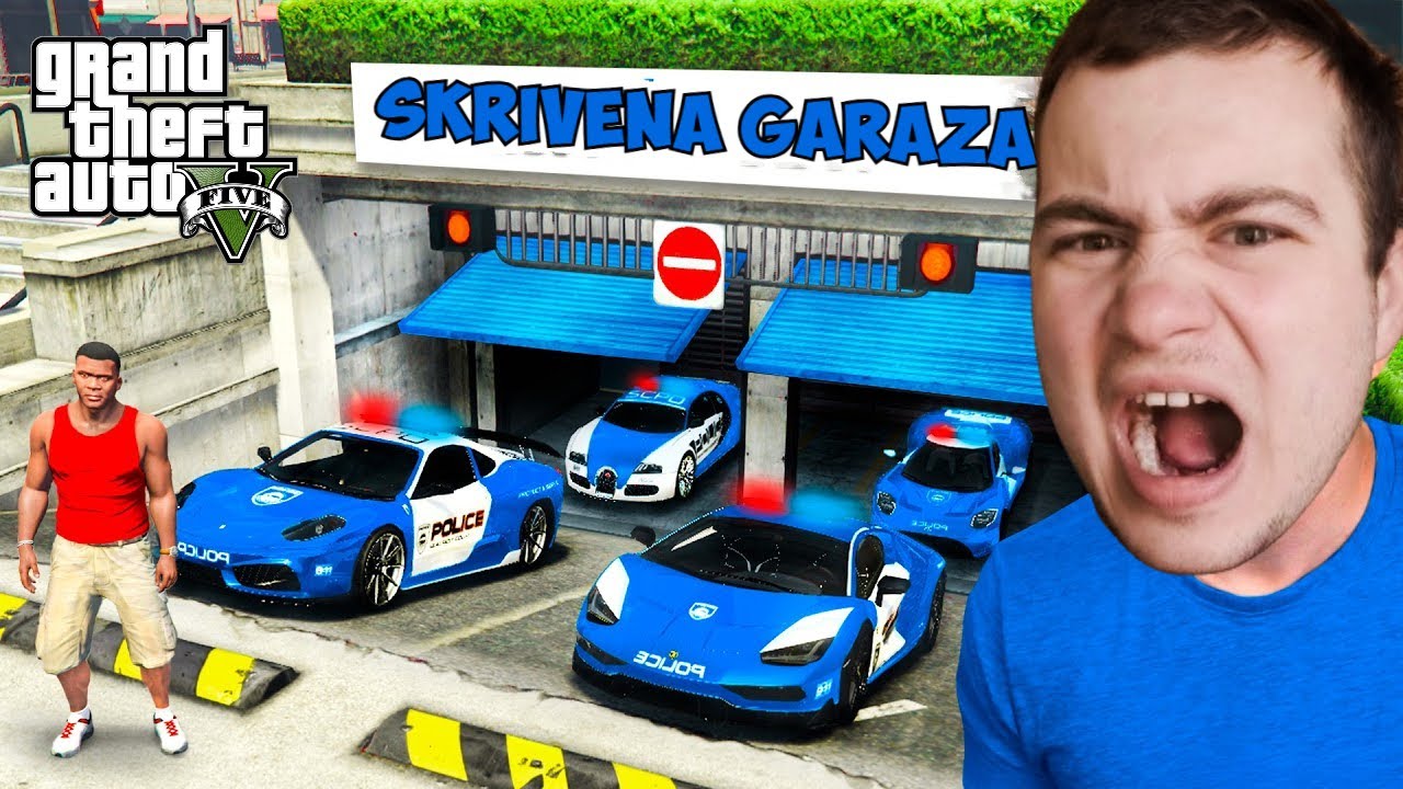 Pronašao Sam TAJNU GARAŽU U POLICIJSKOJ STANICI U GTA 5!
