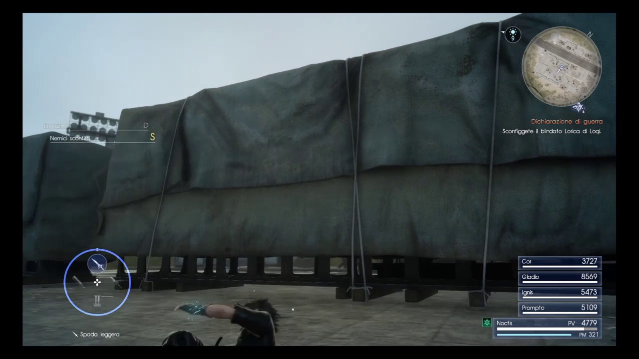 FINAL FANTASY XV - Loqi (MTK-A Lorica) ft. General Cor Leonis [JAP sub ITA]