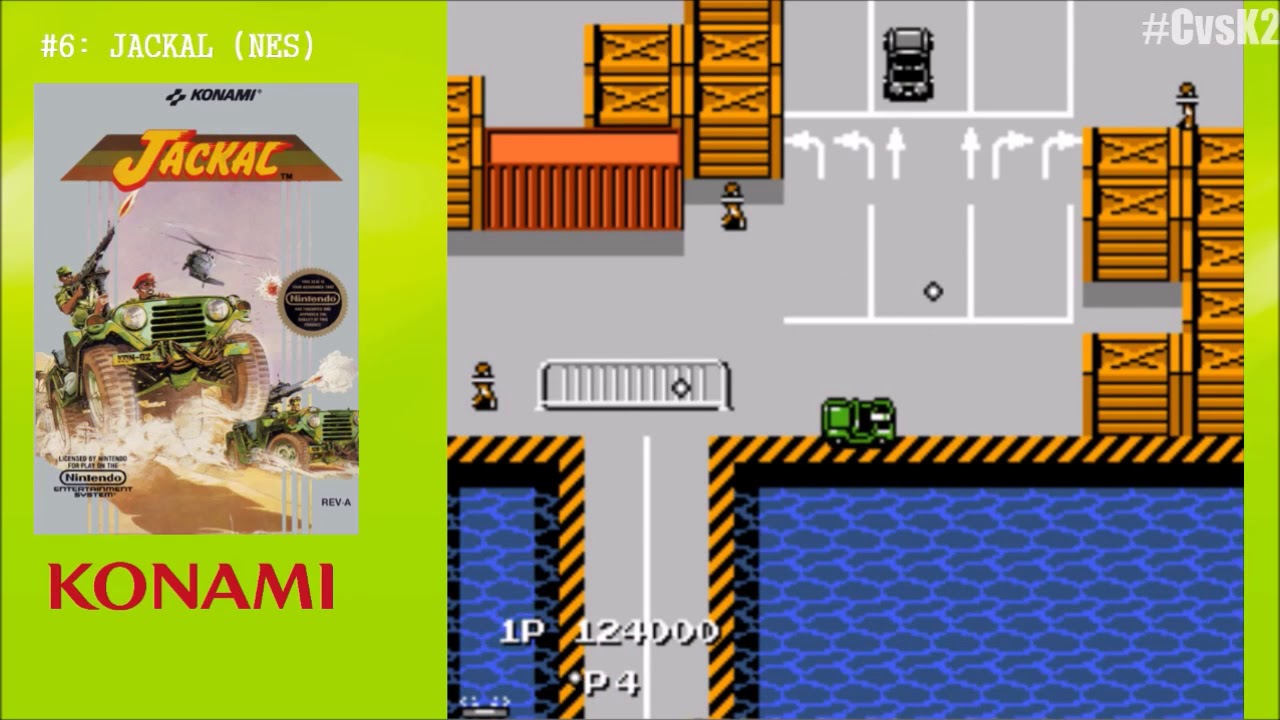 CAPCOM VS KONAMI 2.0: Jackal (NES) - Full Playthrough