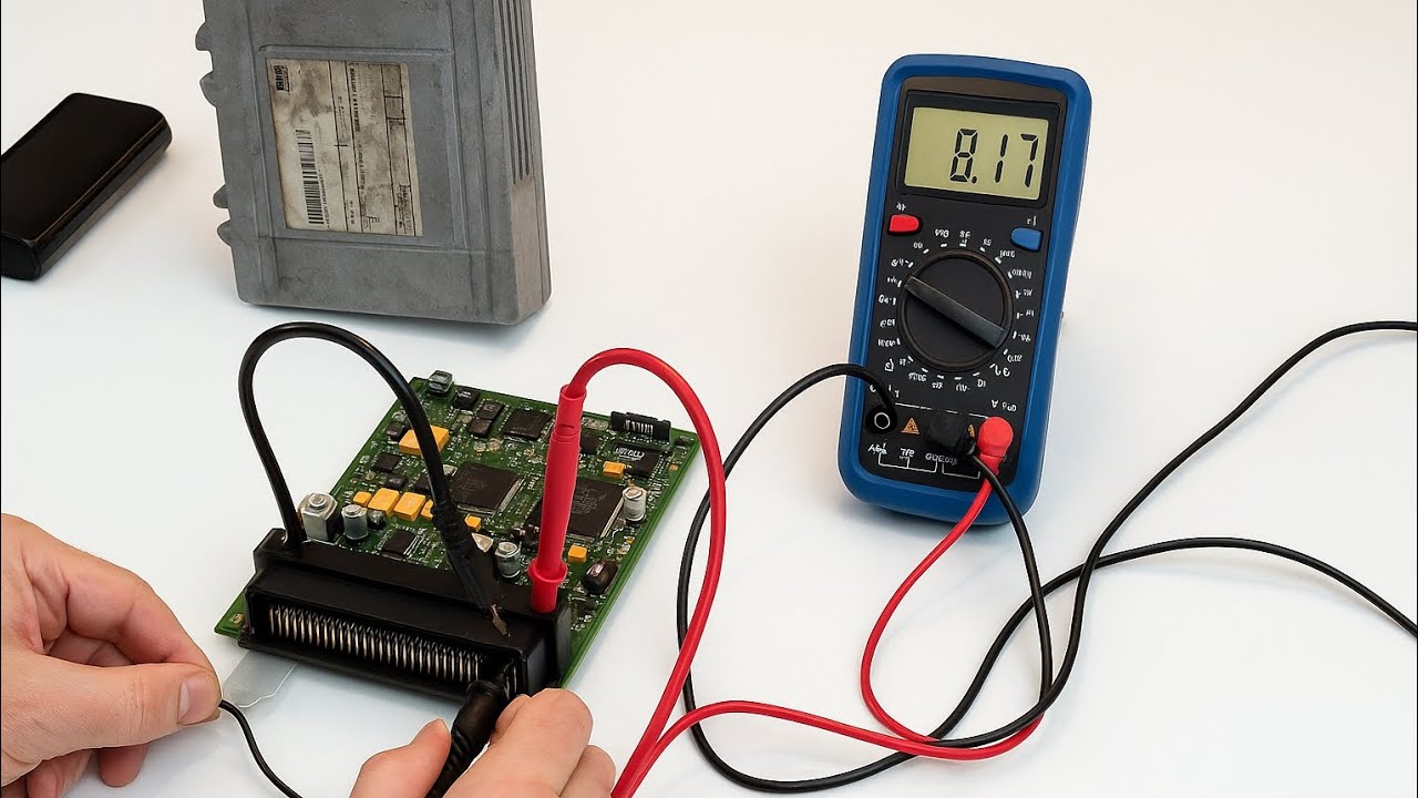 Tester un calculateur (TECU) de boîte auto ZF avec… un chargeur de téléphone !