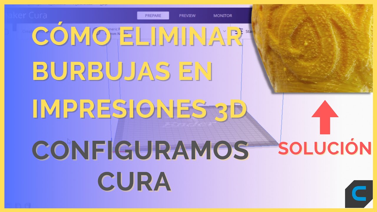 Ender 3 - Cómo quitar burbujas en impresiones 3D - Fácil