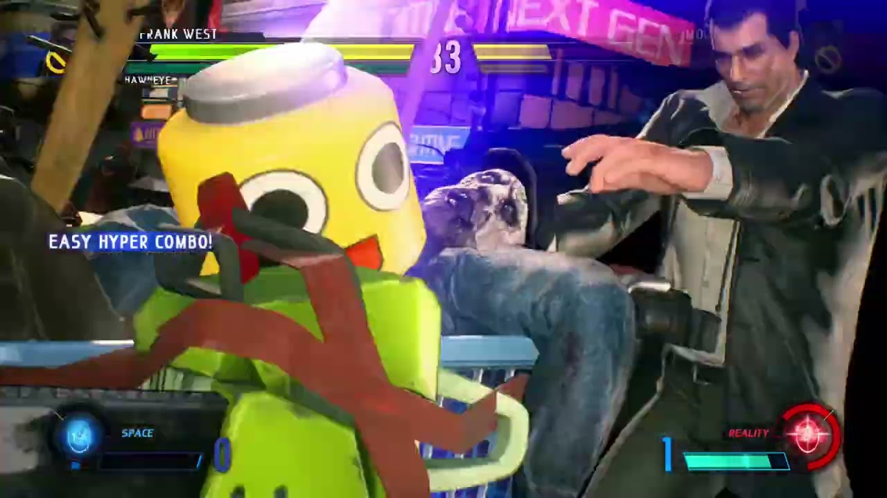 Фрэнк Уэст и Соколиный Глаз против Чун-Ли и Мориган — Marvel vs Capcom Infinite [Xbox One S]