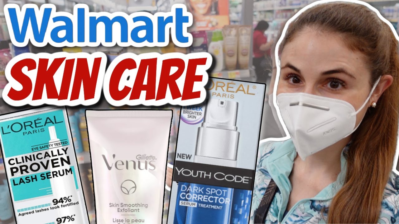 Dermatologist SHOP WITH ME WALMART SKIN CARE| Dr Dray