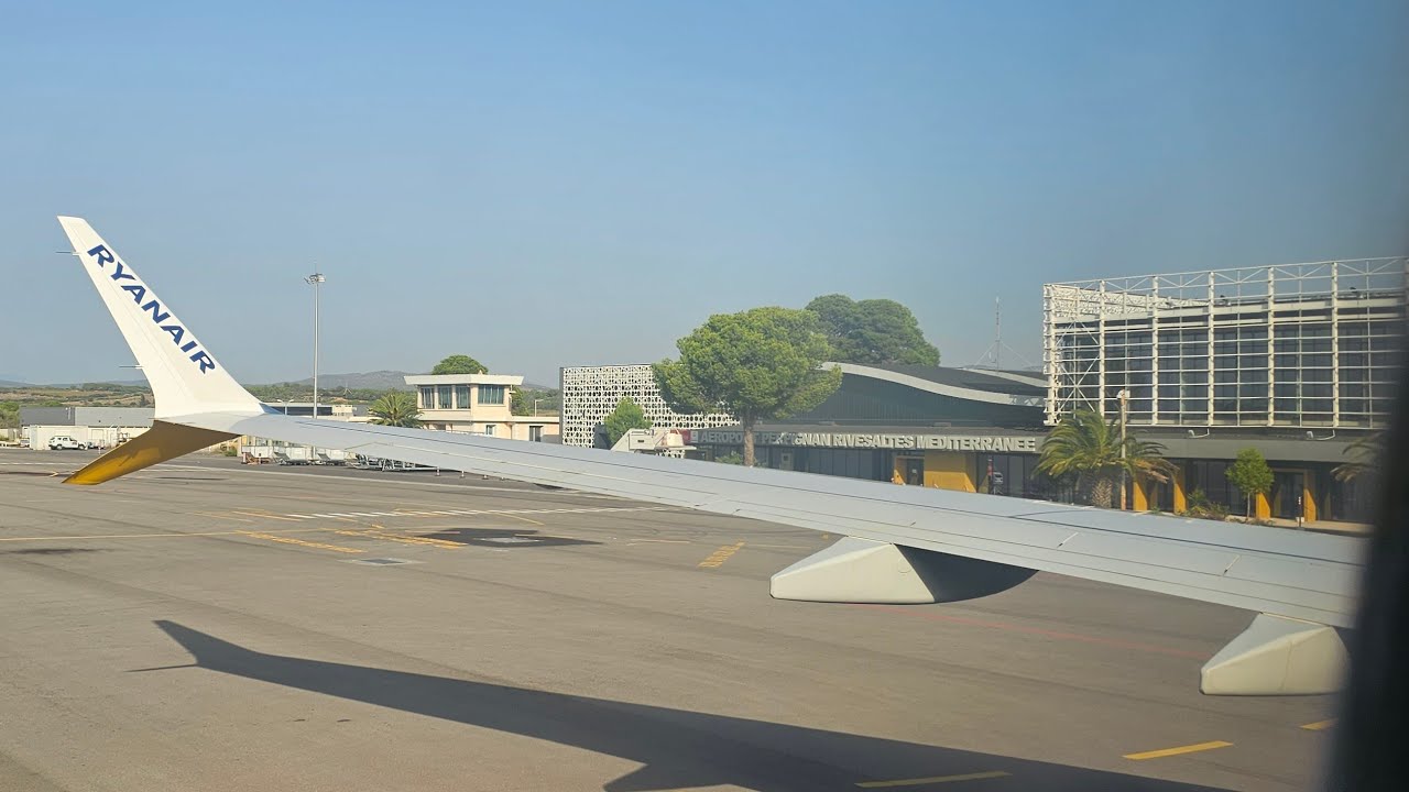 Take Off From Perpignan Airport