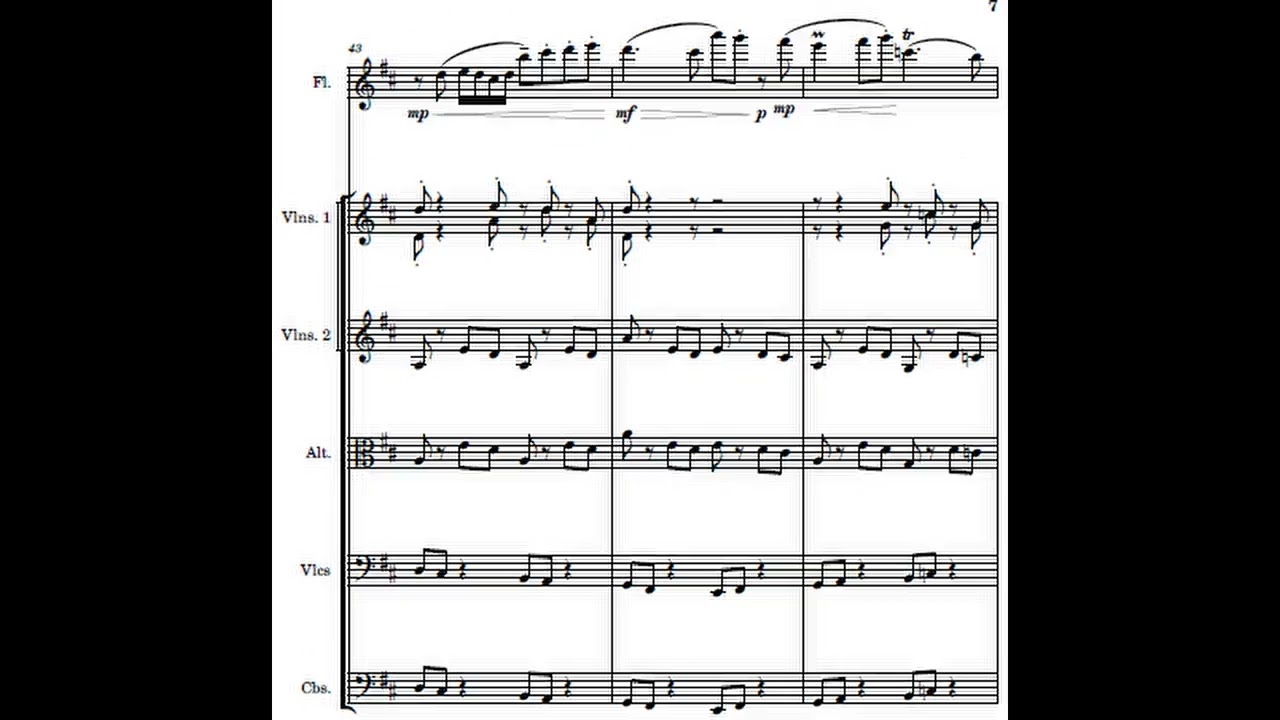 Conte musical pour orchestre moyen : La belle au bois dormant