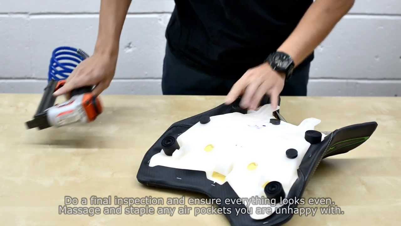 Type-A Rider Motorcycle Seat Cover Install Demonstration By Luimoto