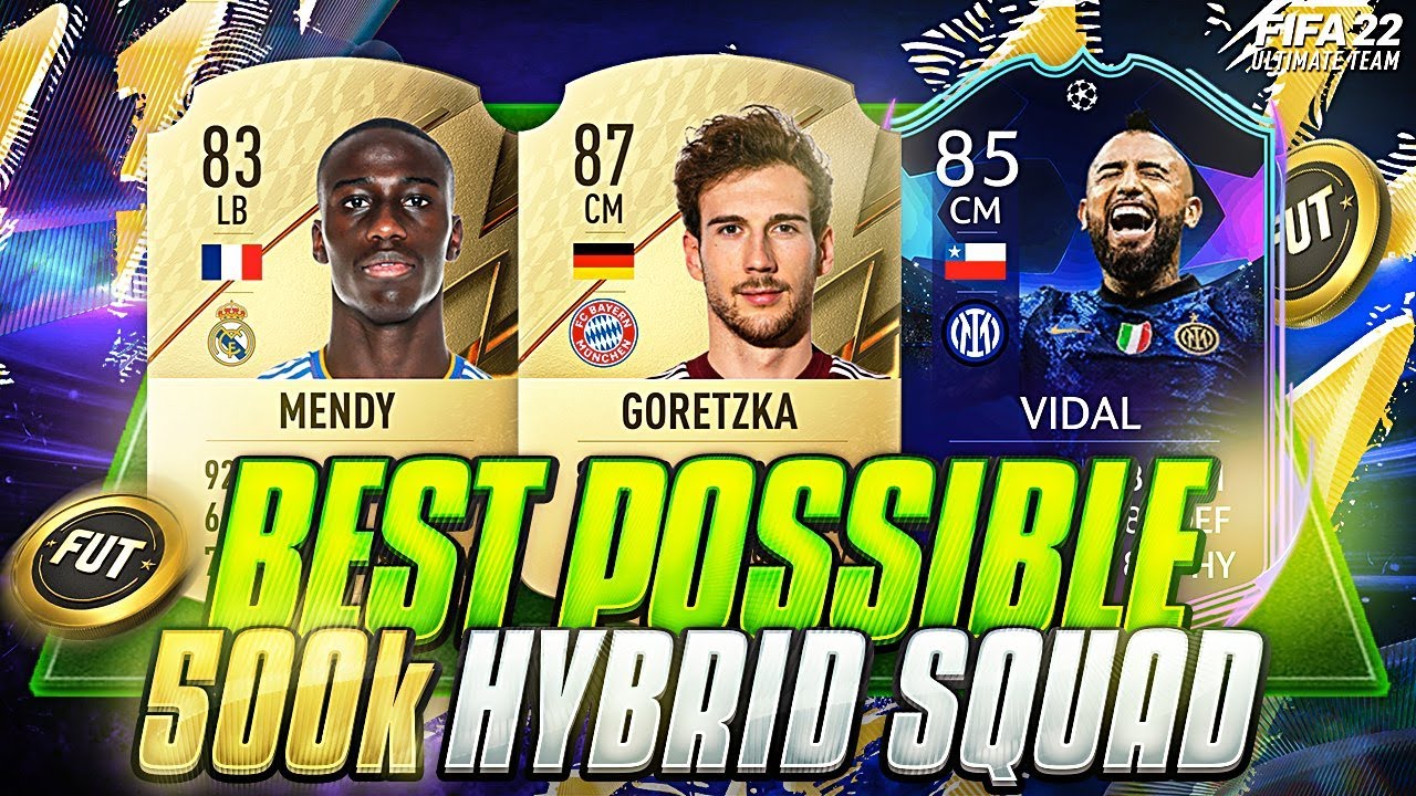 FIFA 22 | MOST OVERPOWERED BEST POSSIBLE 500K HYBRID EVER!✅ | 50K META TEAM | FUT 22 SQUAD BUILDER