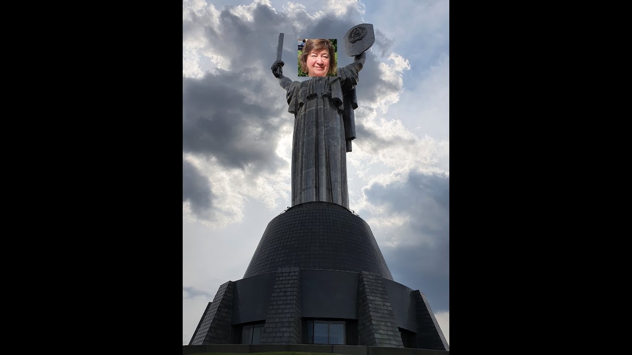 Mom's visit to Kyiv | Motherland Statue | 4K