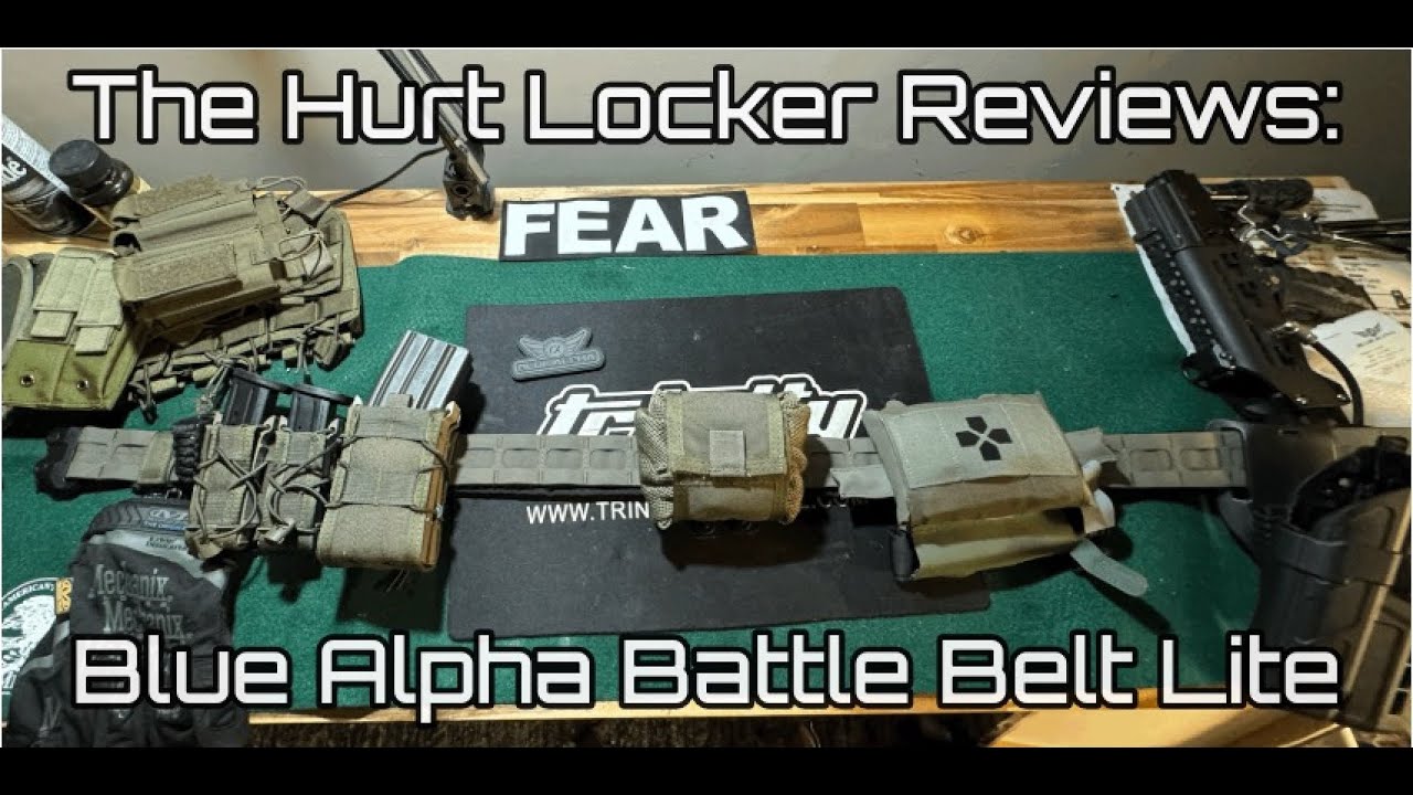 The Hurt Locker Reviews: Blue Alpha Battle Belt Lite