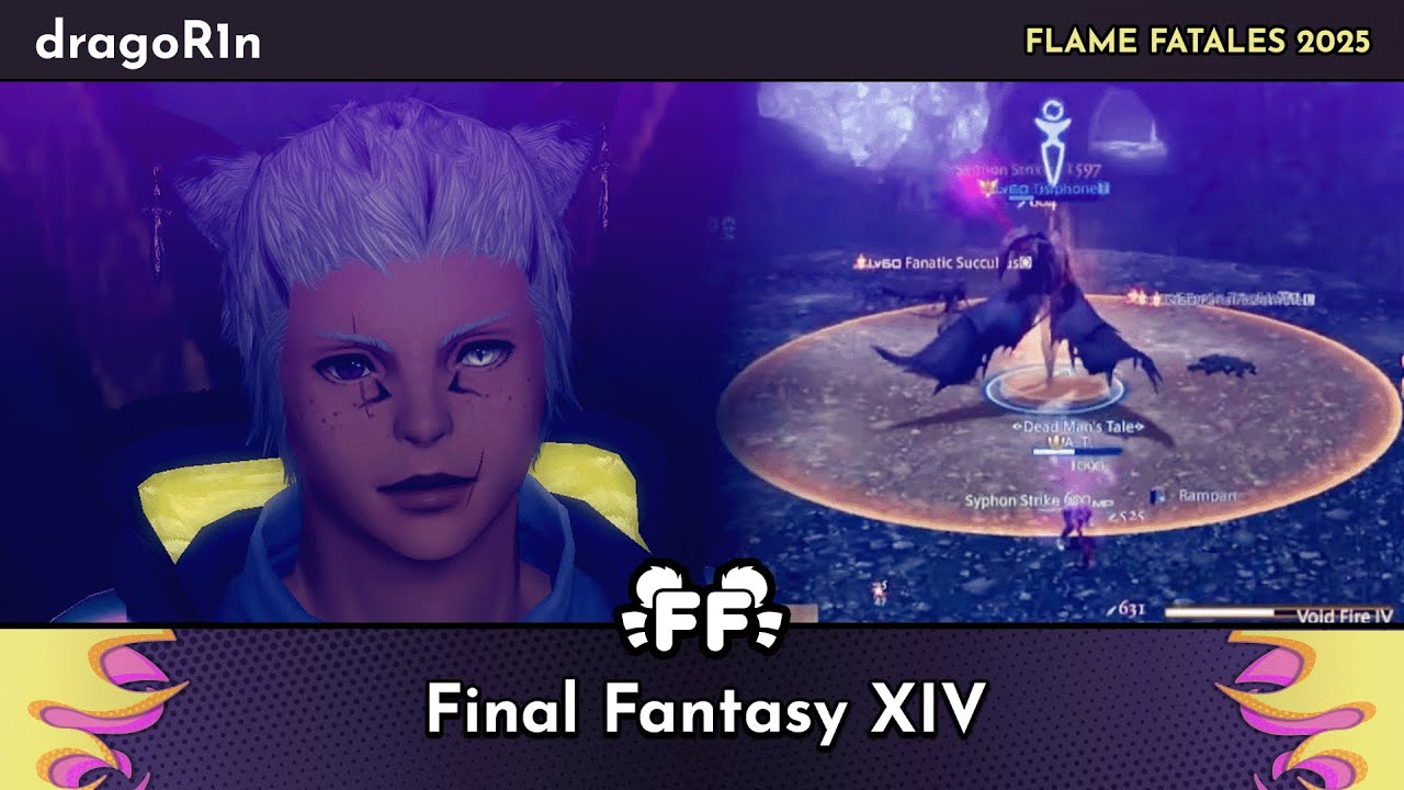 Final Fantasy XIV by dragoR1n in 38:58 - Flame Fatales 2025