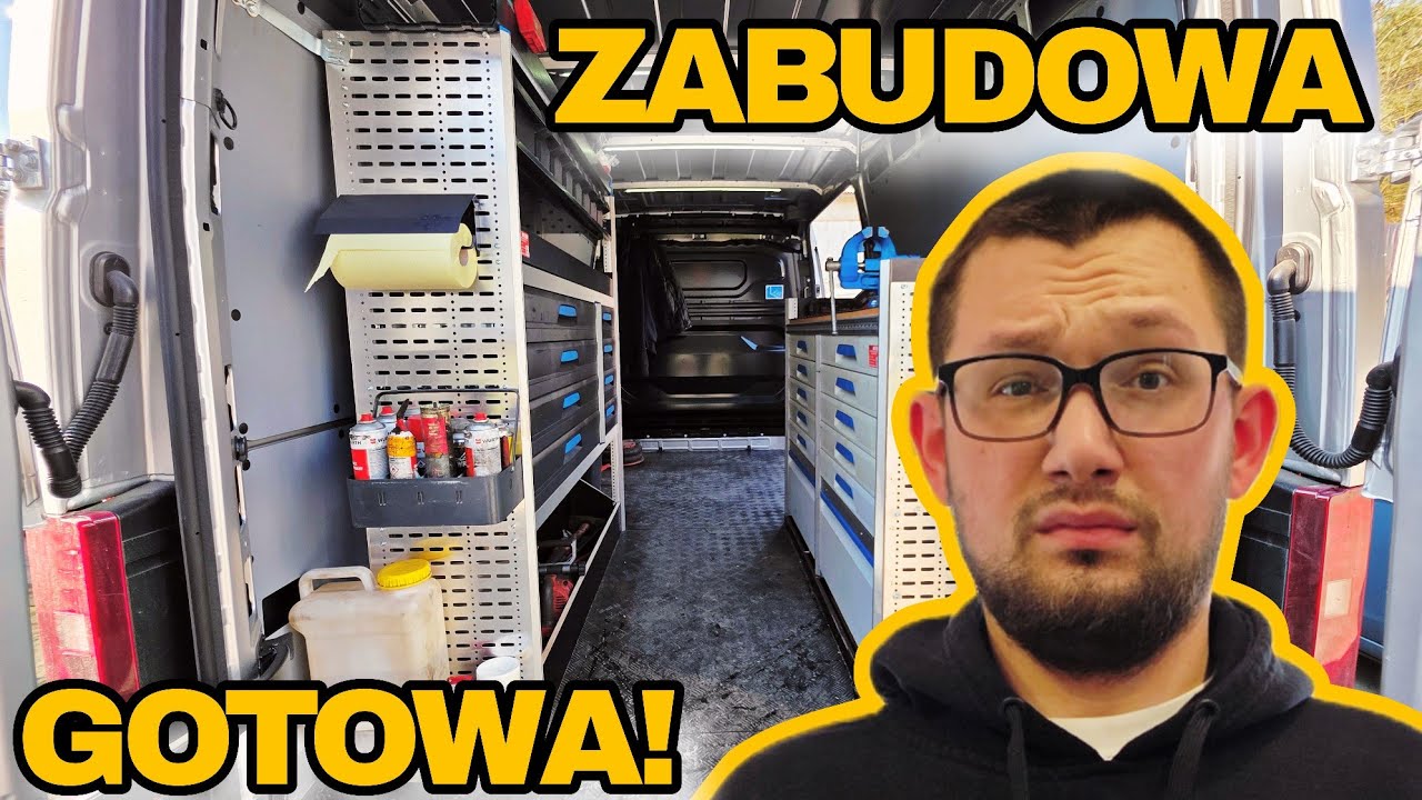 ROBIMY ZABUDOWĘ NOWEGO BUSA!!! Meble droższe niż w domu ??