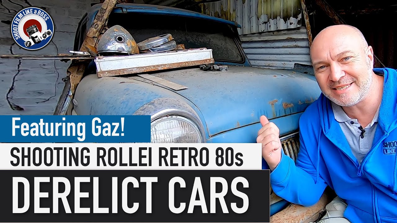 Mamiya RZ67 - Rollei Retro 80s - Photographing Derelict Cars!