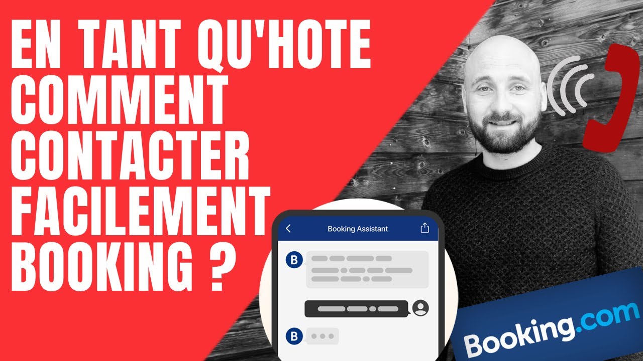 Comment envoyer facilement un message au support de Booking.com ?