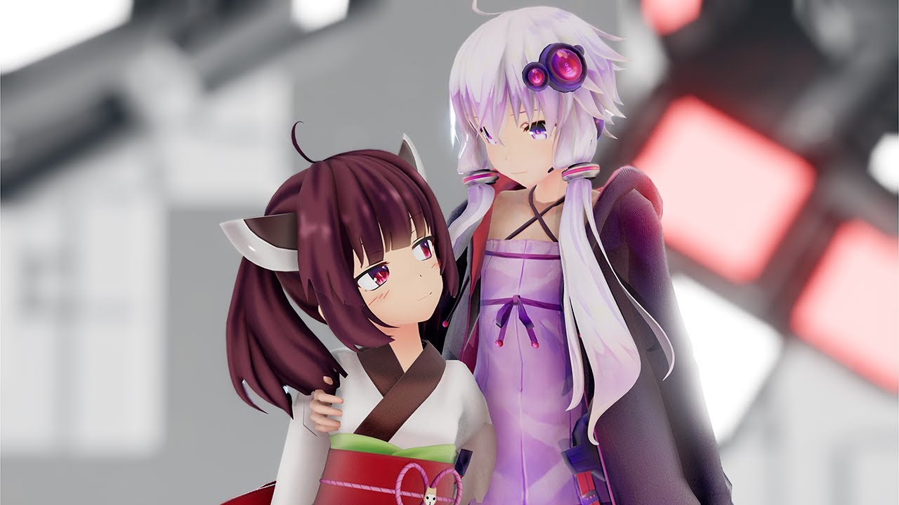 【MMD】乱躁滅裂ガール / 東北きりたん・結月ゆかり【NEUTRINO・CeVIO AI】