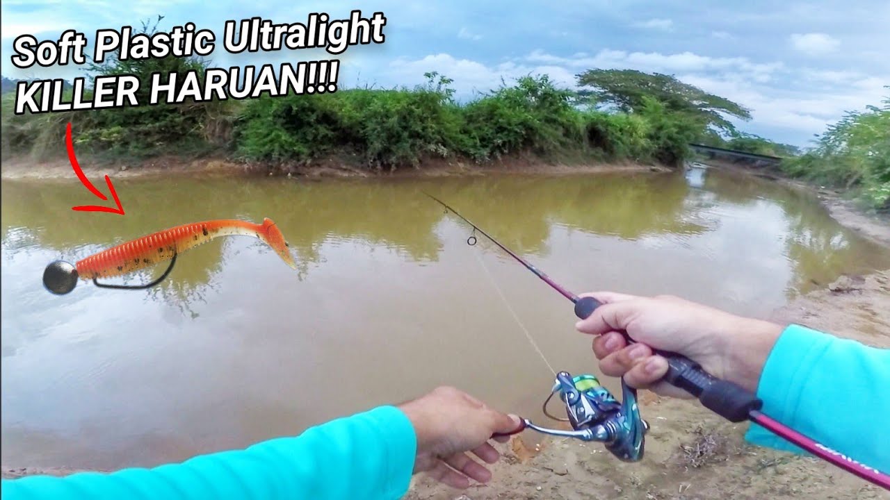 UMPAN Soft Plastic Ultralight PALING KILLER Untuk Casting Ikan HARUAN!