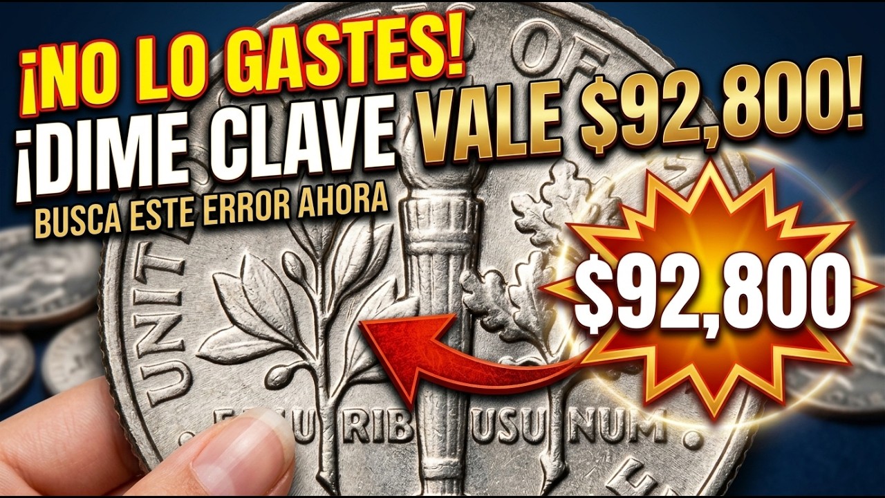 🚨 &iexcl;Atenci&oacute;n! Dime 1967 Roosevelt &ndash; &iquest;Error VALIOSO o Com&uacute;n?