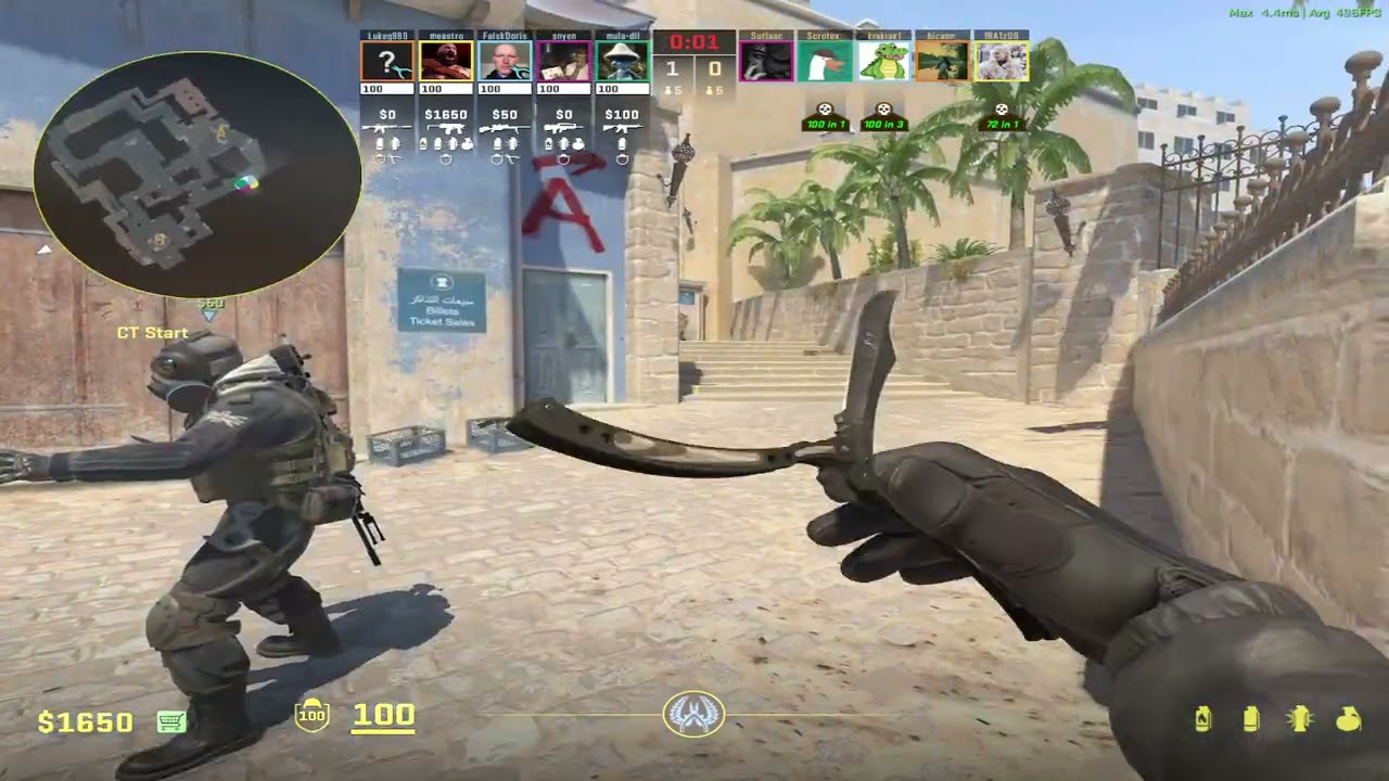trying out faceit