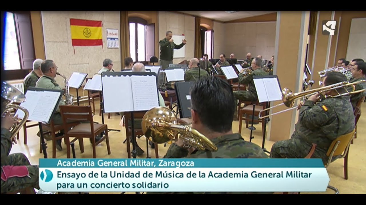 LA UNIDAD DE MÚSICA DE LA ACADEMIA MILITAR GENERAL, ÚNICA EN ESPAÑA