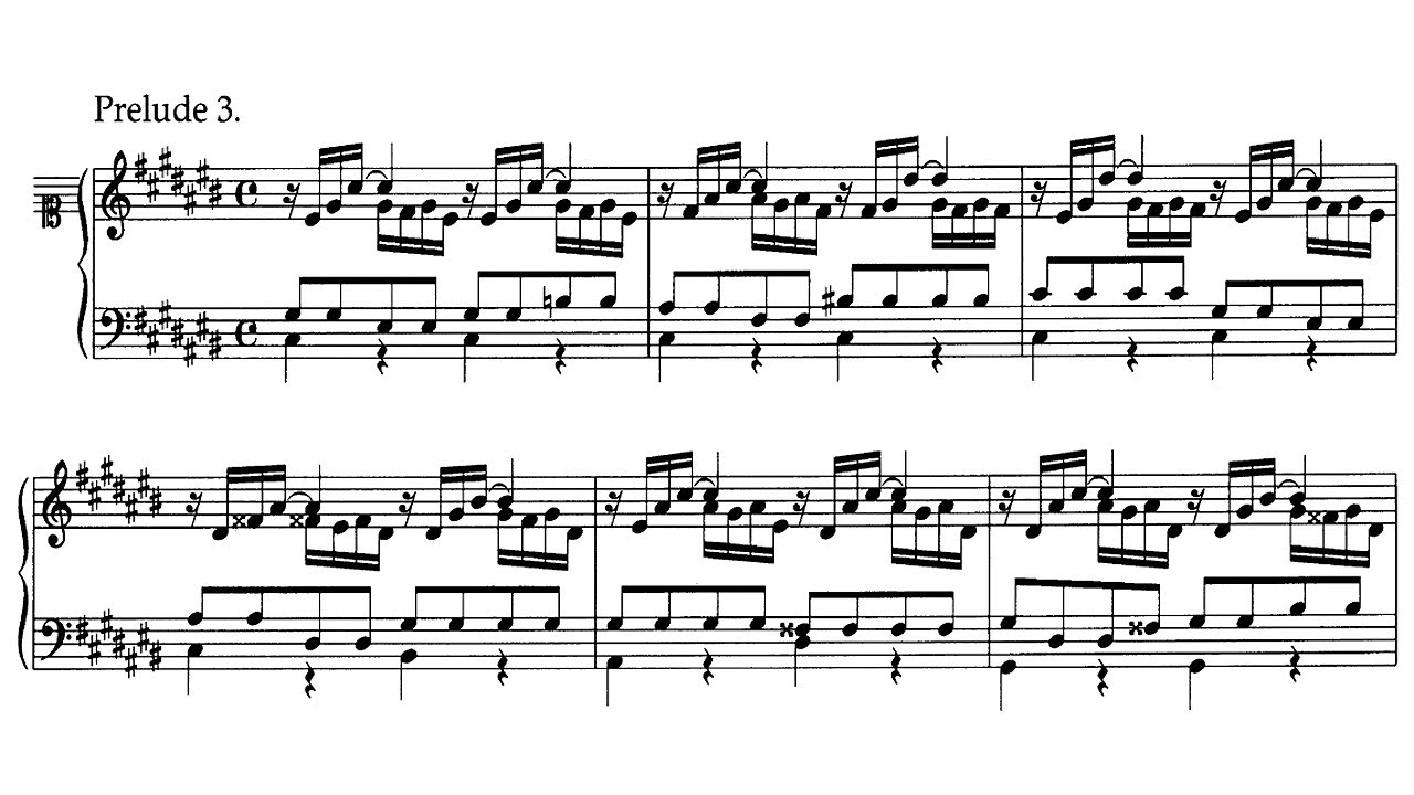 JS Bach: Prelude and Fugue in C sharp major BWV 872 - Jorg Demus, 1955 - Westminster W-9334