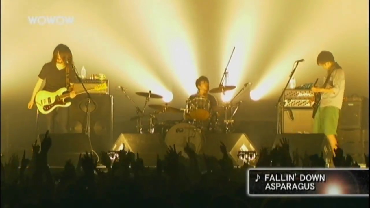 ASPARAGUS - Fallin down live