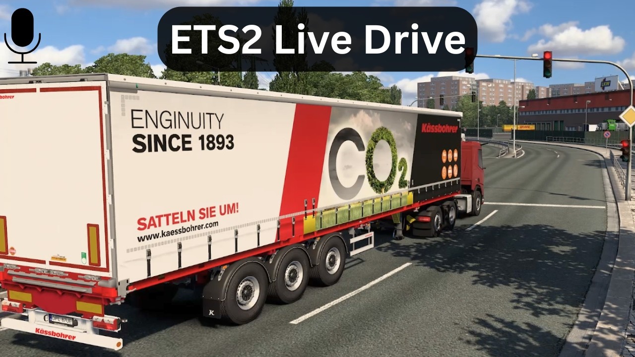 Euro Truck Simulator 2 | First Live Voiceover Drive