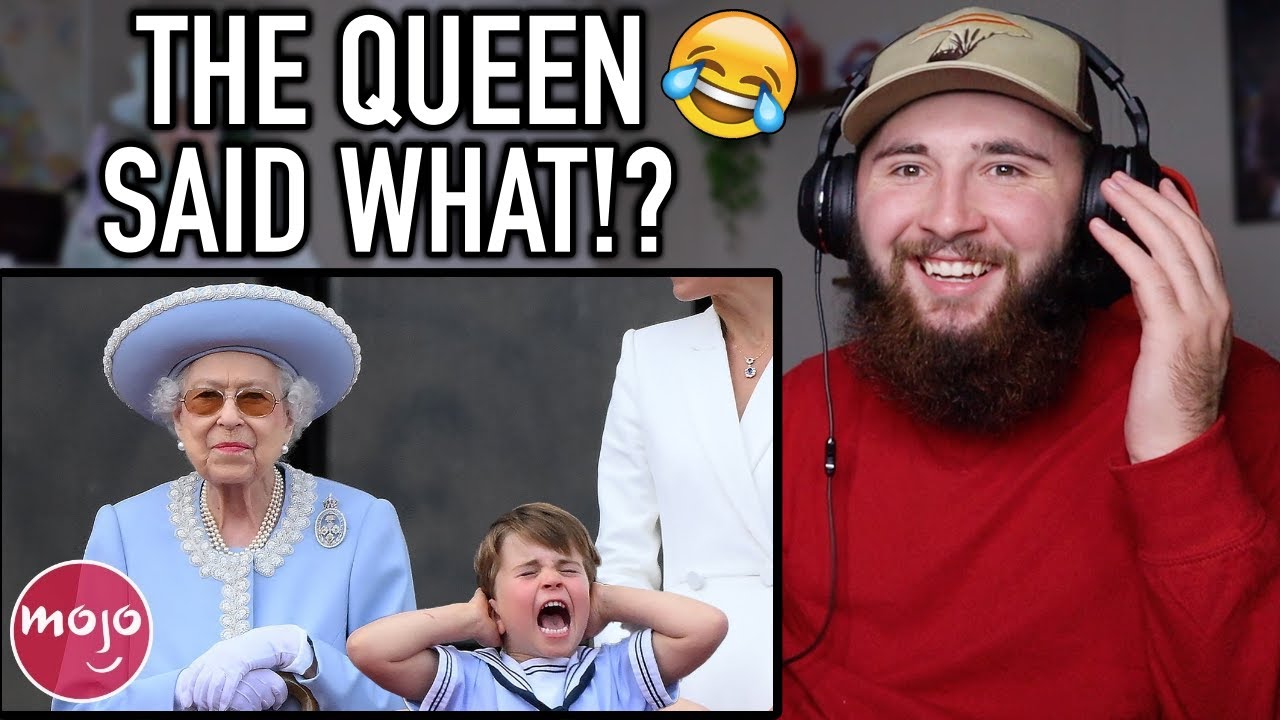 Top 10 Funniest Candid Royal Family Moments - American Reacts