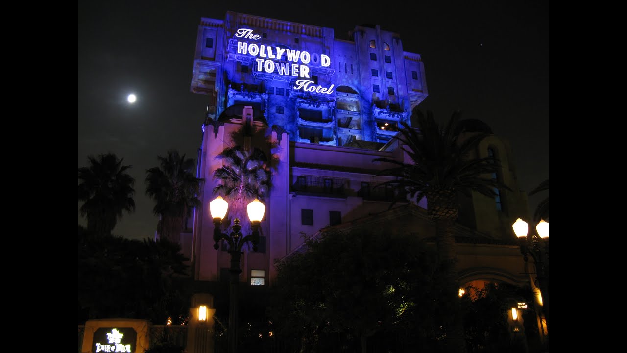 [HD]Twilight Zone Tower of Terror 60fps 1080p POV Full Complete Ridethrough