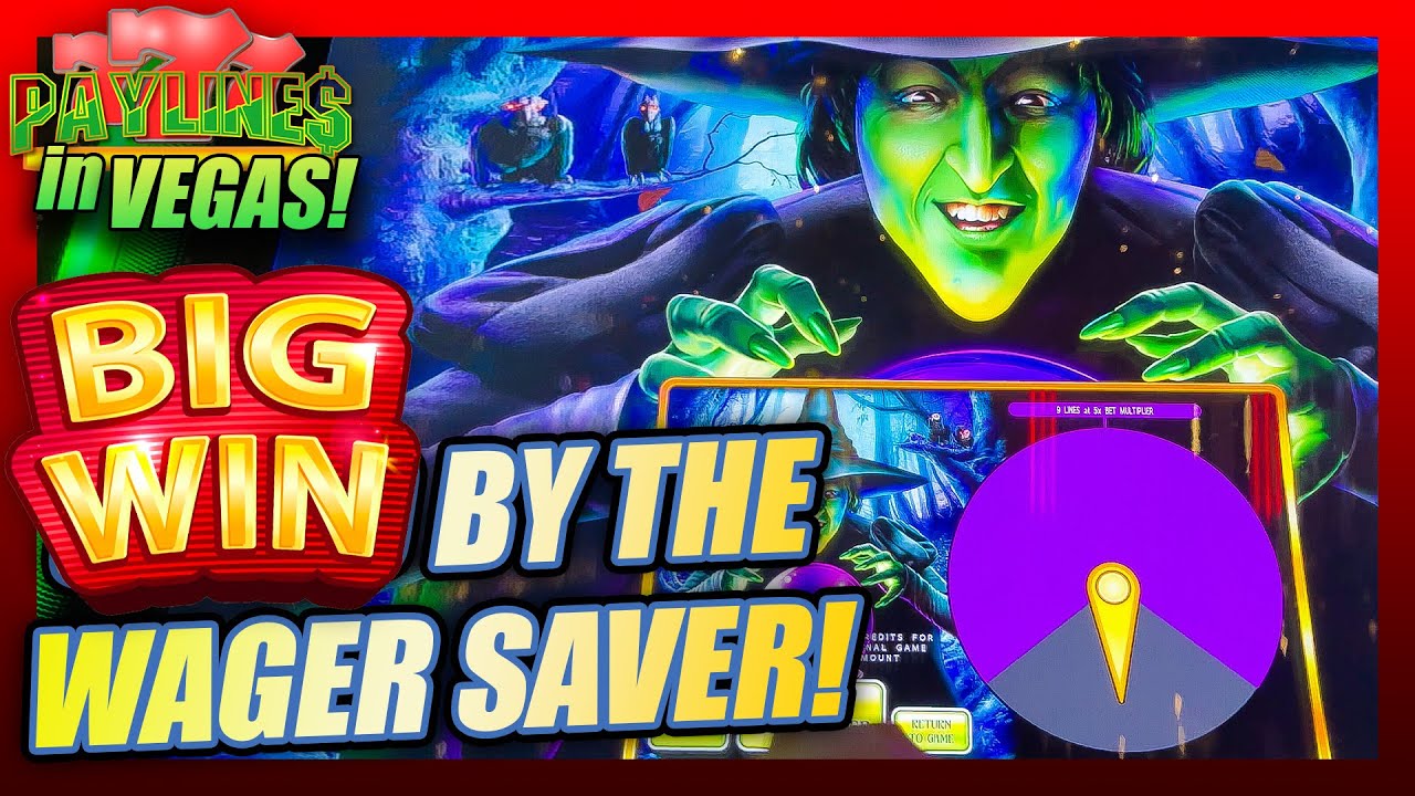 WHICH JACKPOT DID I WIN ON THE WAGER SAVER? ★ WIZARD OF OZ WICKED WITCH SLOT ➜ #S1E1