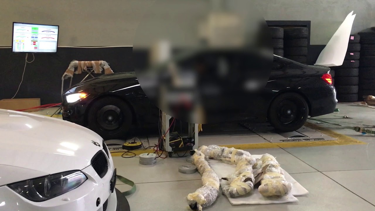 BMW M4 DKG stock Dyno Test