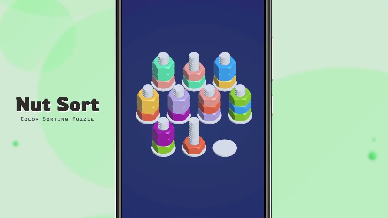 Nut Sort: Color Sorting Puzzle