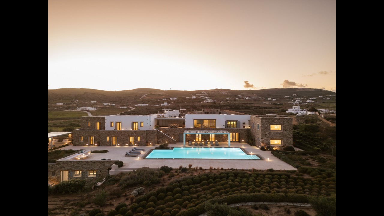 Villa Vasilia, Paros Island, Greece. Danon & Co