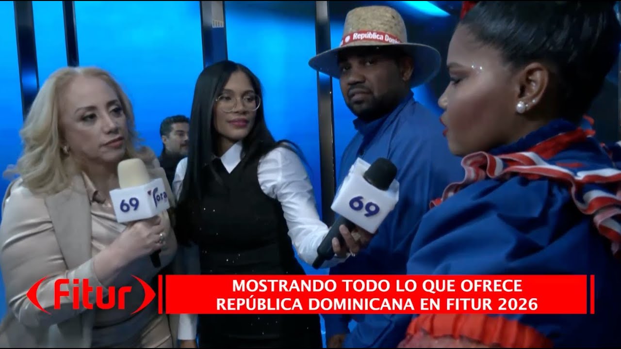 MOSTRANDO TODO LO QUE OFRECE REPÚBLICA DOMINICANA EN FITUR 2026