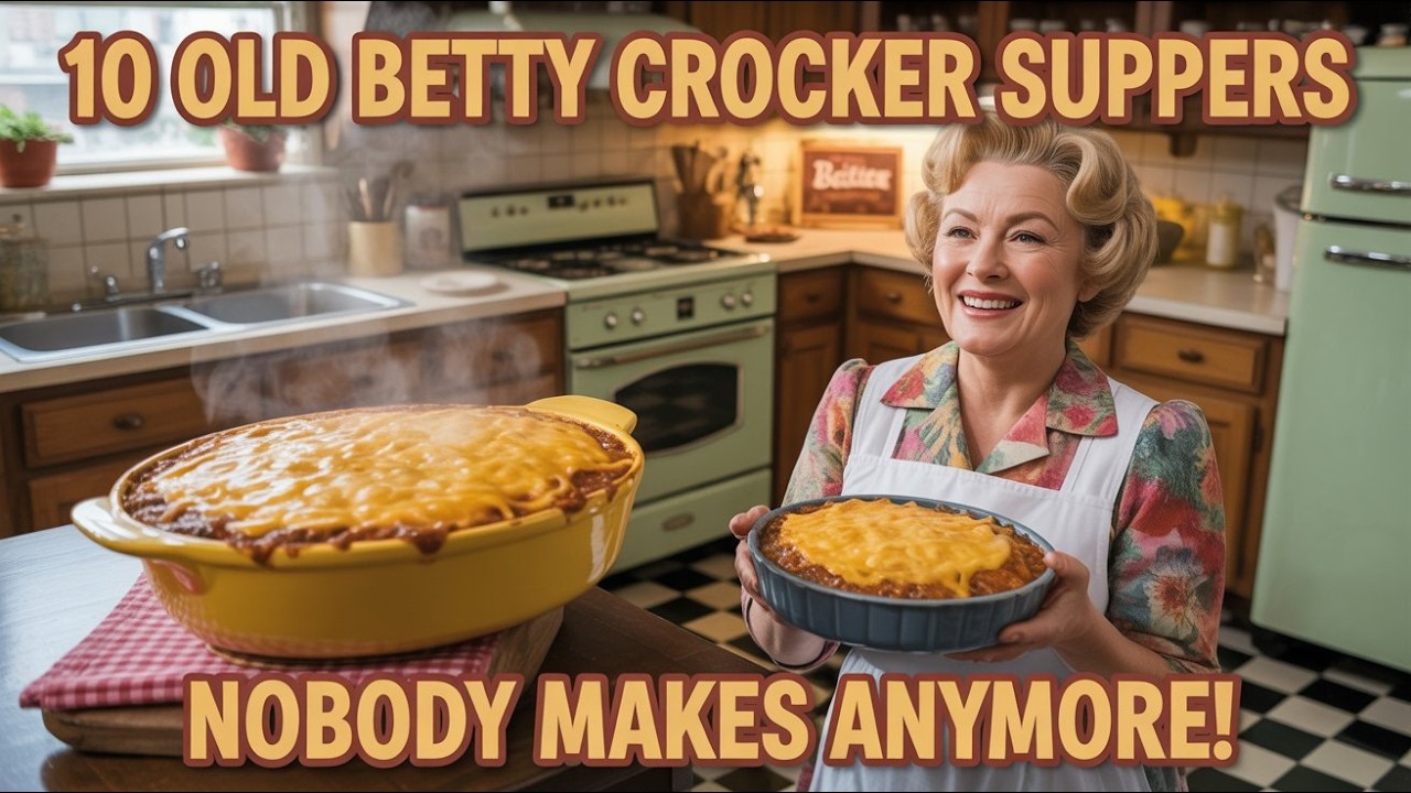 10 Old Betty Crocker Suppers with Hillbilly Cooking Tricks Nobody Uses Anymore, But They Work!