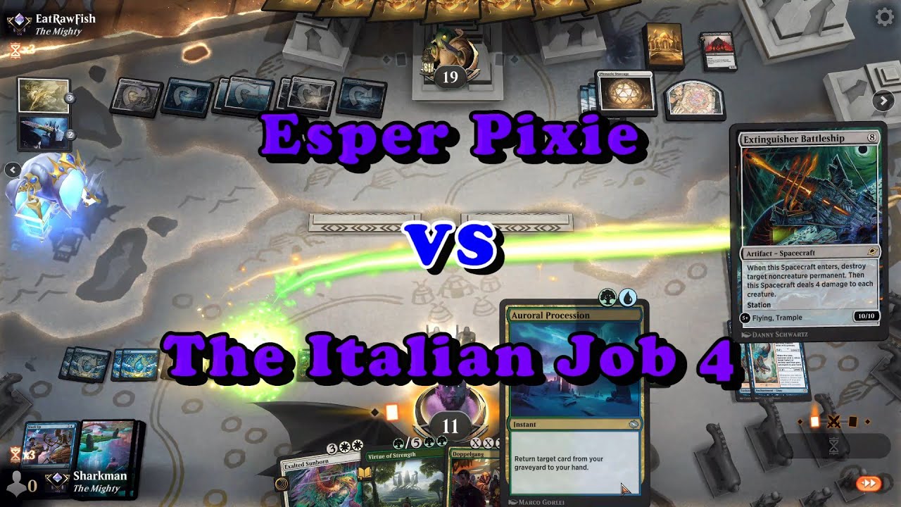 Ujęcie z gry nr 553 | Dodatkowe ujęcia walki z The Italian Job 4 | Standard SPM | Arena MTG