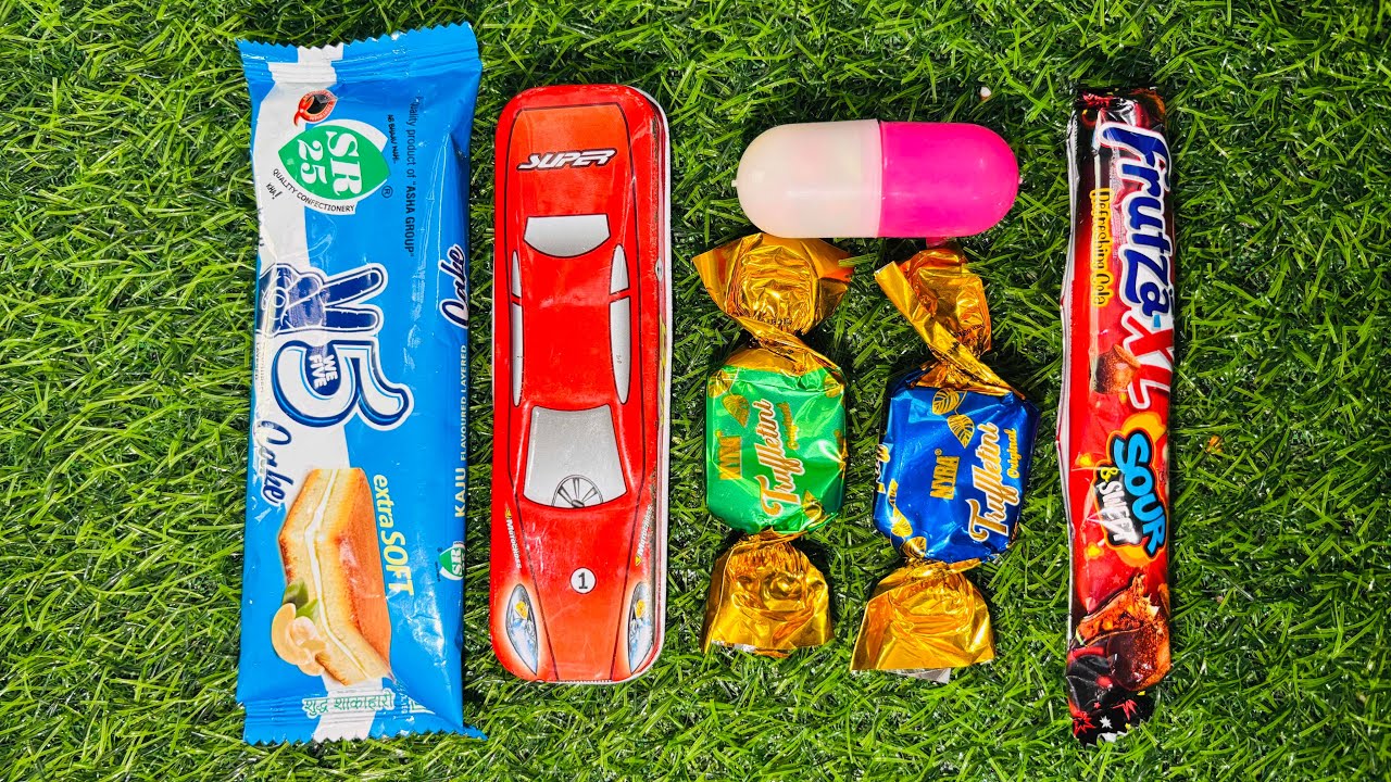 ASMR Candy 🍭 Sweets 🍫 and Rainbow Lollipops with Chocolate / Most Satisfying Candy Unpacking Video