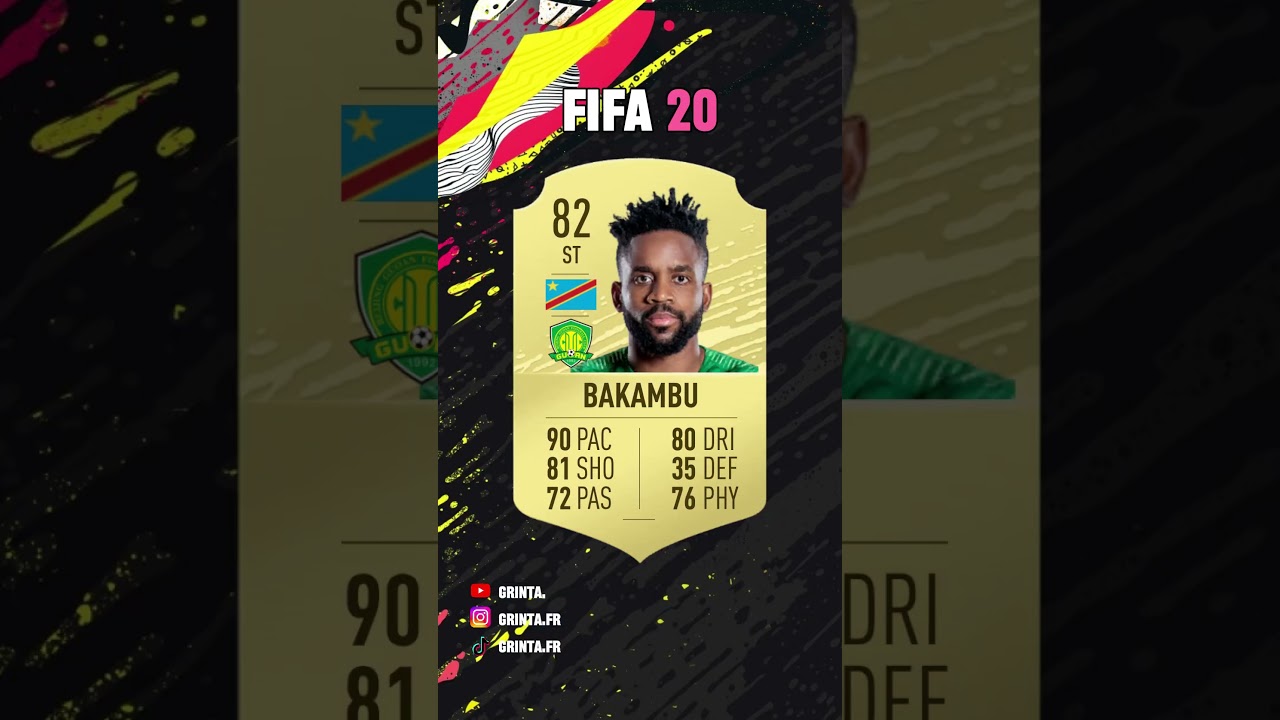 L'&eacute;volution FIFA de C&eacute;dric Bakambu !