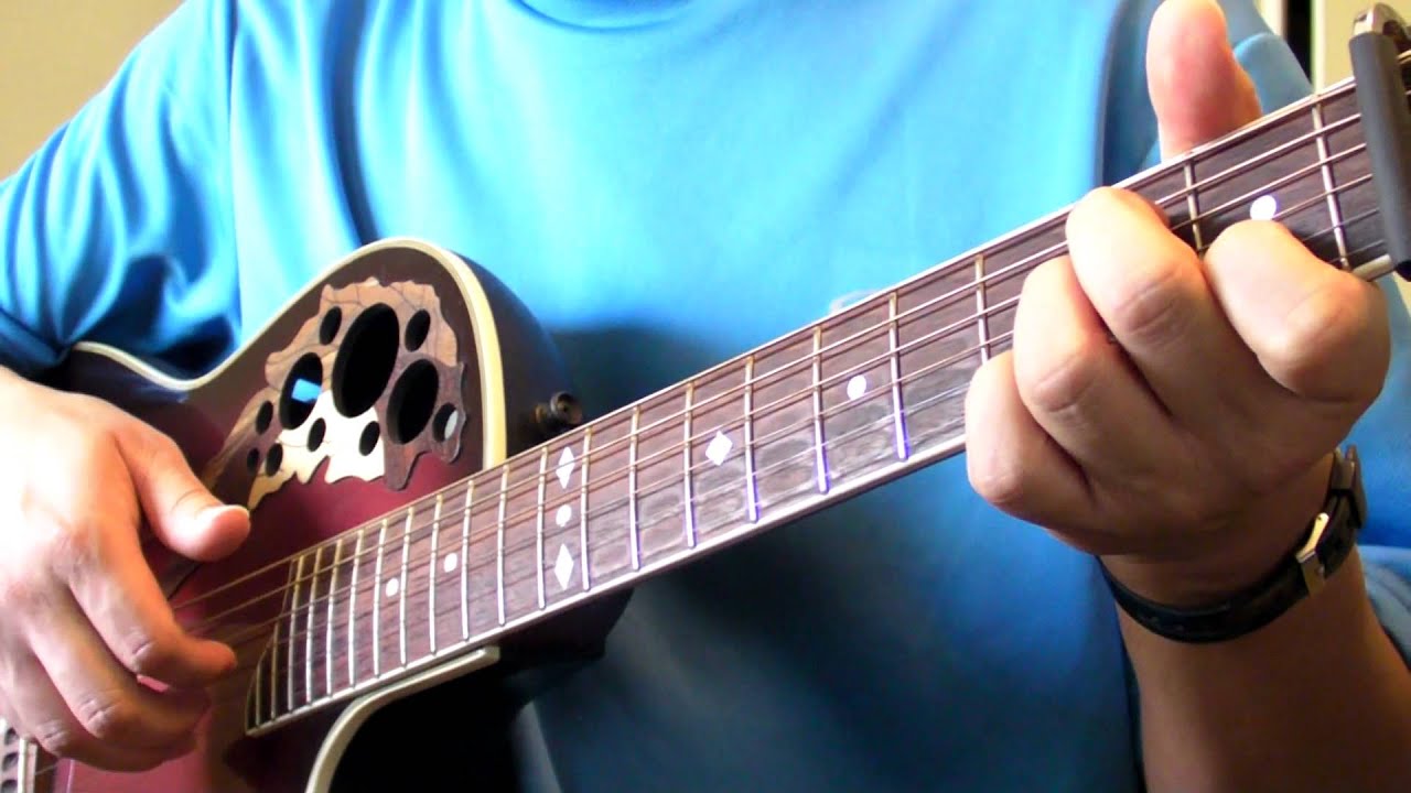 골방기타) 그대 내맘에 들어오며는 보사노바 주법