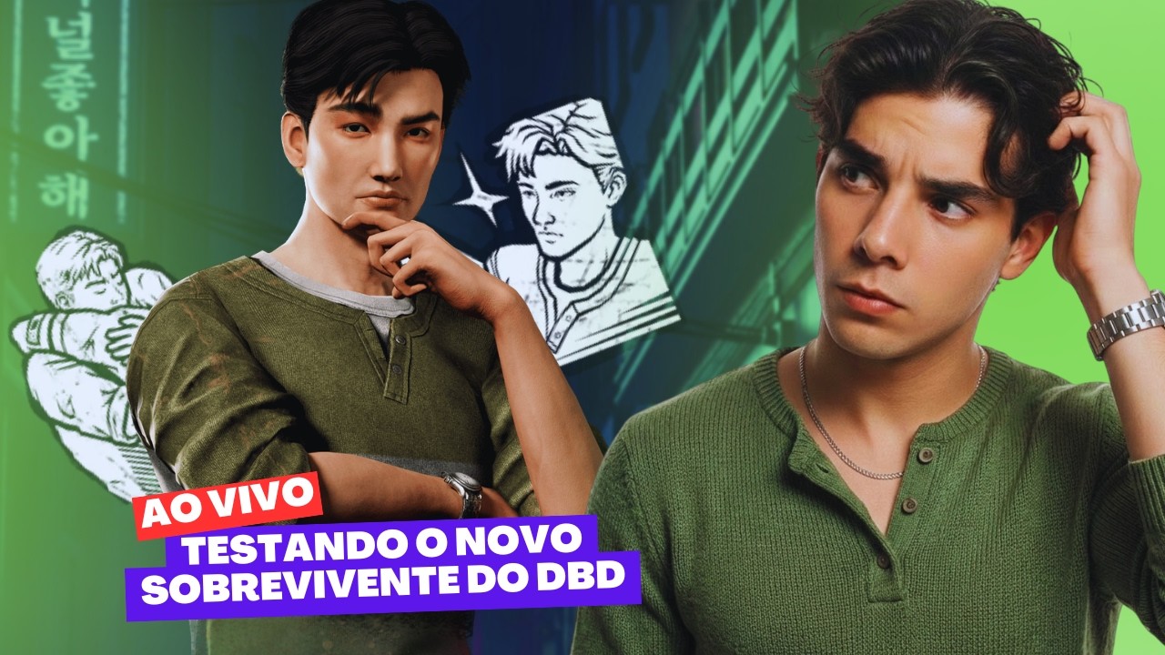 🔴 AO VIVO | TESTANDO O NOVO SOBREVIVENTE DO DEAD BY LIGHT 'TAE YOUNG 