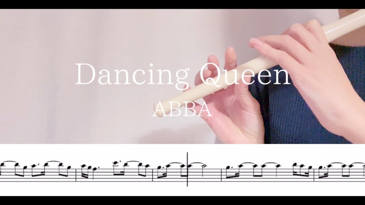 ［Sheet Music］ABBA - Dancing Queen / ダンシング・クイーン / アバ /YAMAHA YRF-21 FIFE / ファイフ